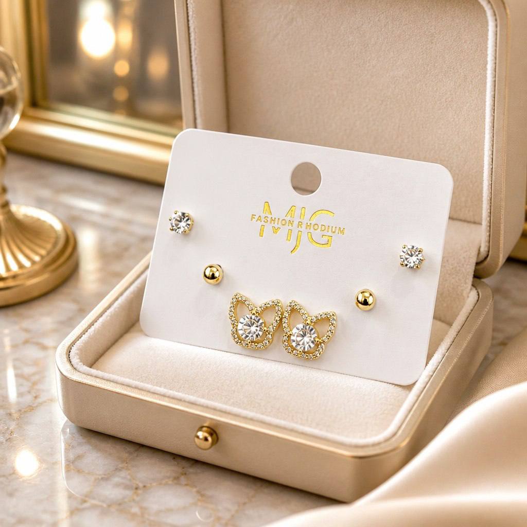 كارت ٣ حلق gold plated 🔥🔥🔥

السعر ٦٥ فراشة فص