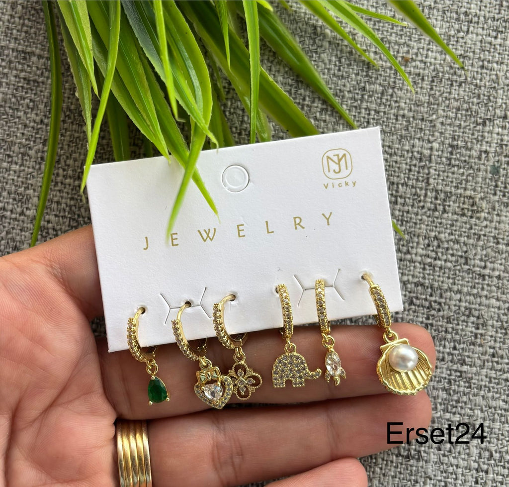 كارت حلق بيرسينج مش بيغيير لون السعر ١١٥ (erset24)