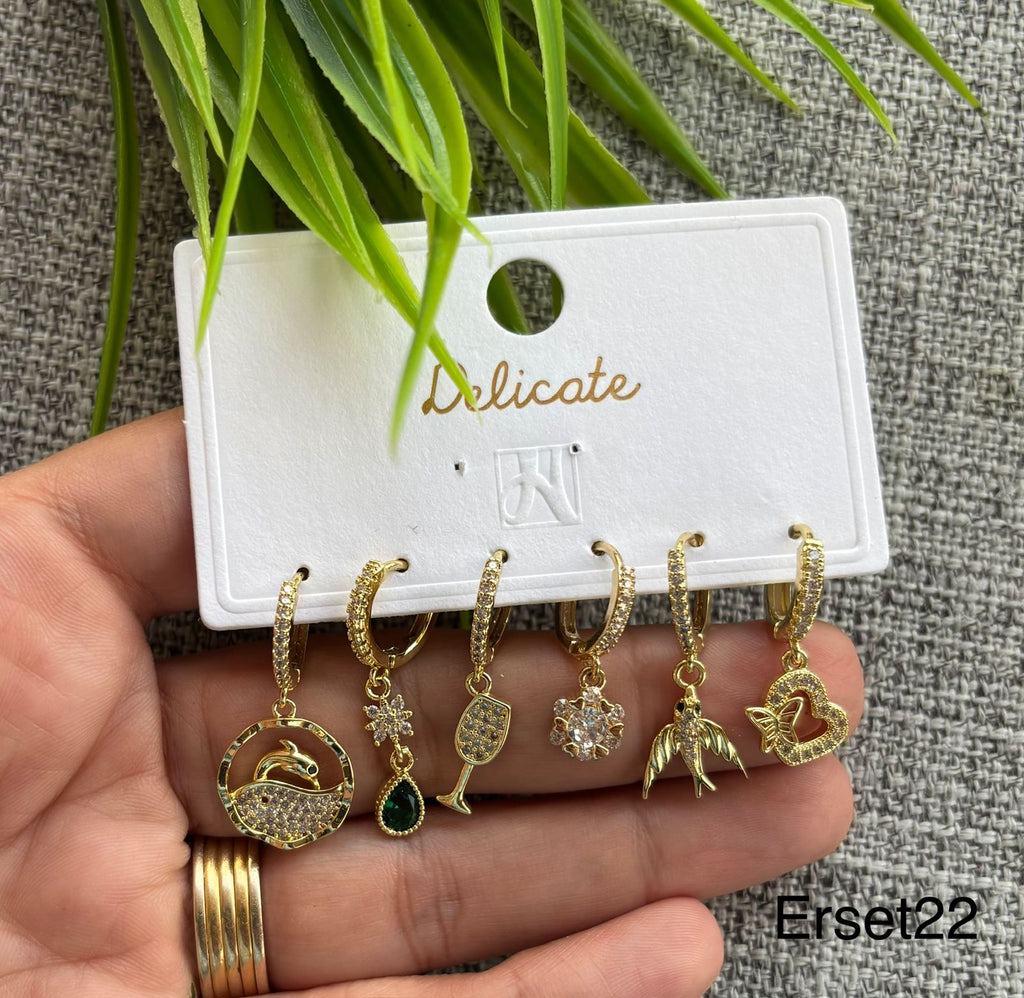 كارت حلق بيرسينج مش بيغيير لون السعر ١١٥ (erset22)