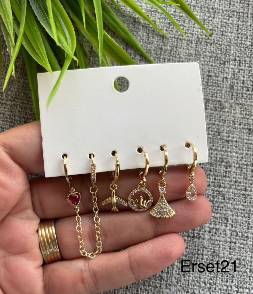 كارت حلق بيرسينج مش بيغيير لون السعر ١١٥ (erset21)