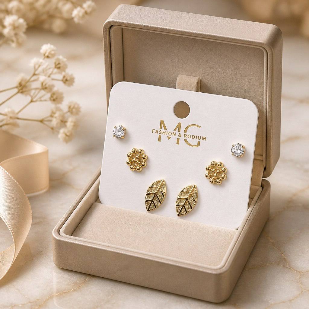 كارت ٣ حلق gold plated 🔥🔥🔥

السعر ٦٥ ريشة