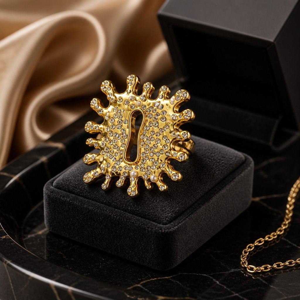 Brooch gold plated♥️
السعر ٨٠