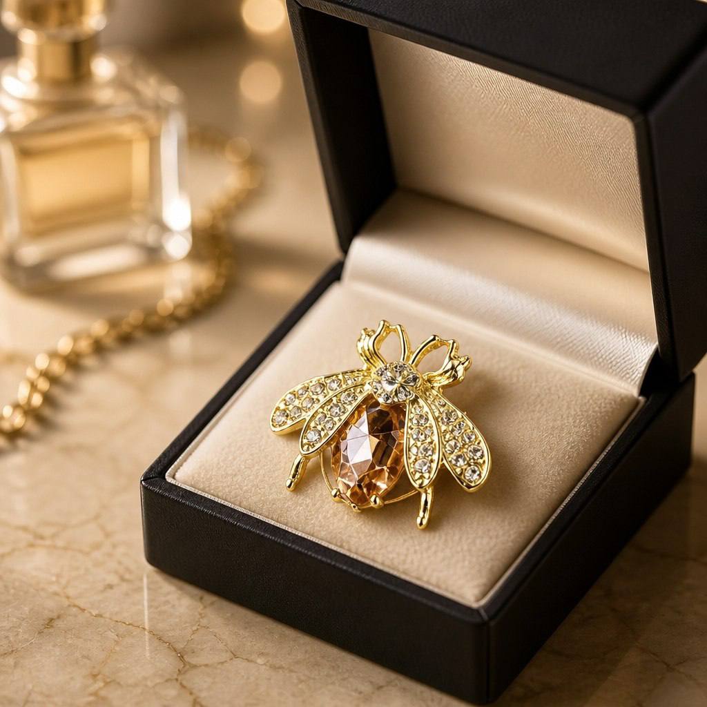 Brooch gold plated♥️
السعر ٥٠