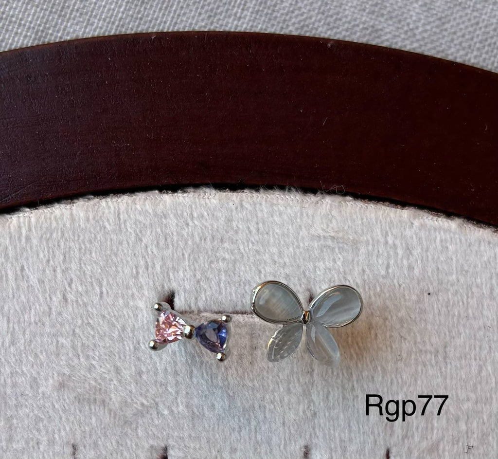 خاتم مطلي بلاتين free size السعر ٤٥ (rgp77)