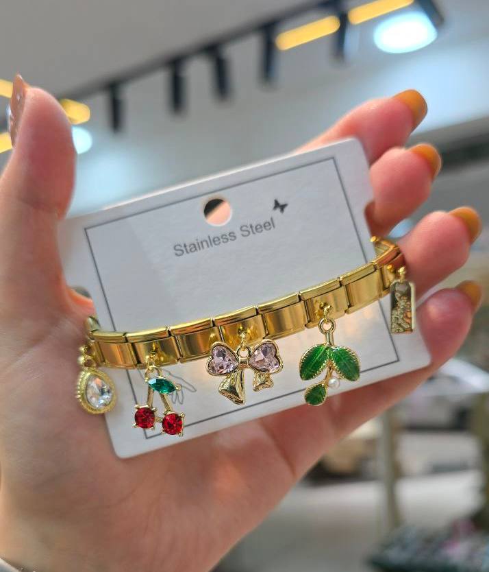 Stainless_steel Italian breclets ✨
السعر ١٠٠🔥🔥