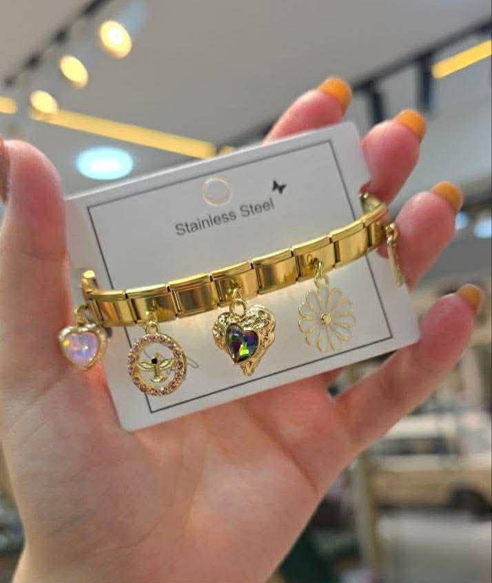 Stainless_steel Italian breclets ✨
السعر ١٠٠🔥🔥