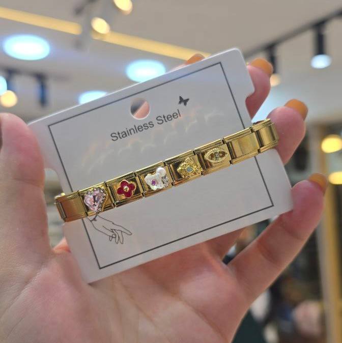 Stainless_steel Italian breclets ✨
السعر ١٠٠🔥🔥