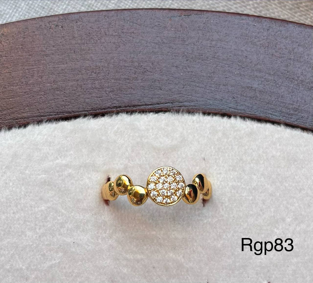 خاتم  free size 
gold plated ❤️🔥🔥
السعر ٤٥ (rgp83)