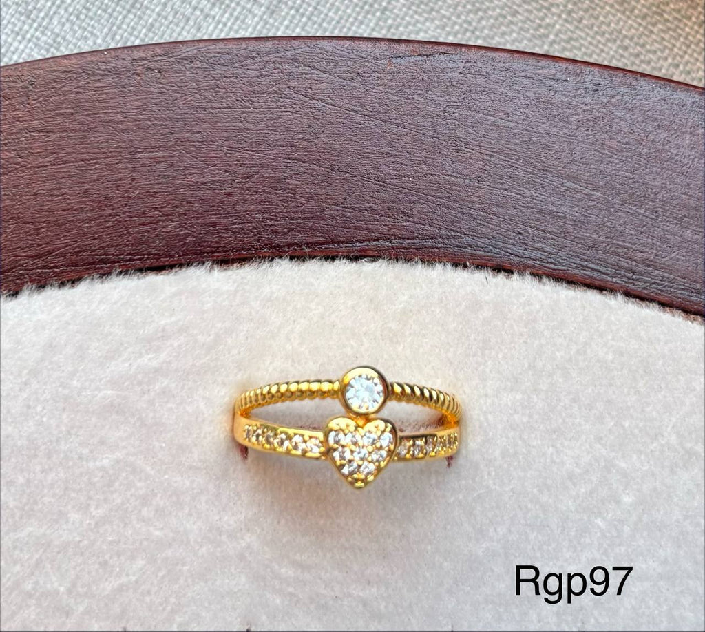 خاتم  free size 
gold plated ❤️🔥🔥
السعر ٤٥ (rgp97)