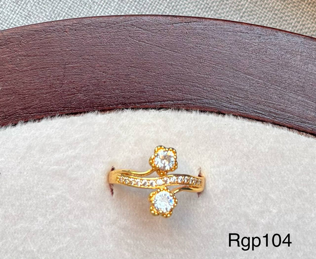 خاتم  free size 
gold plated ❤️🔥🔥
السعر ٤٥ (rgp104)