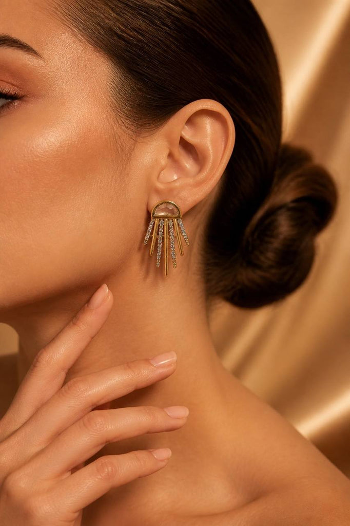حلق gold plated✨️
السعر ١٠٠