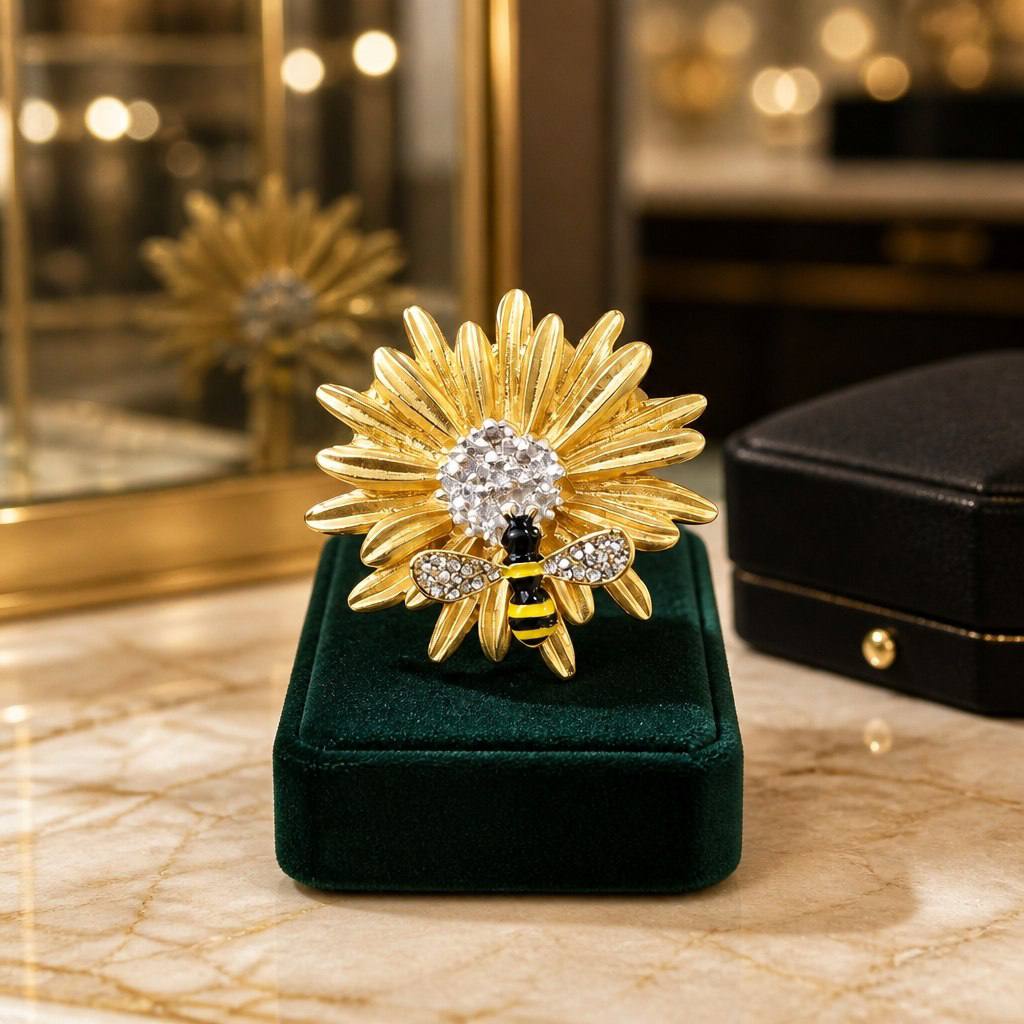 Brooch gold plated♥️
السعر ٨٠