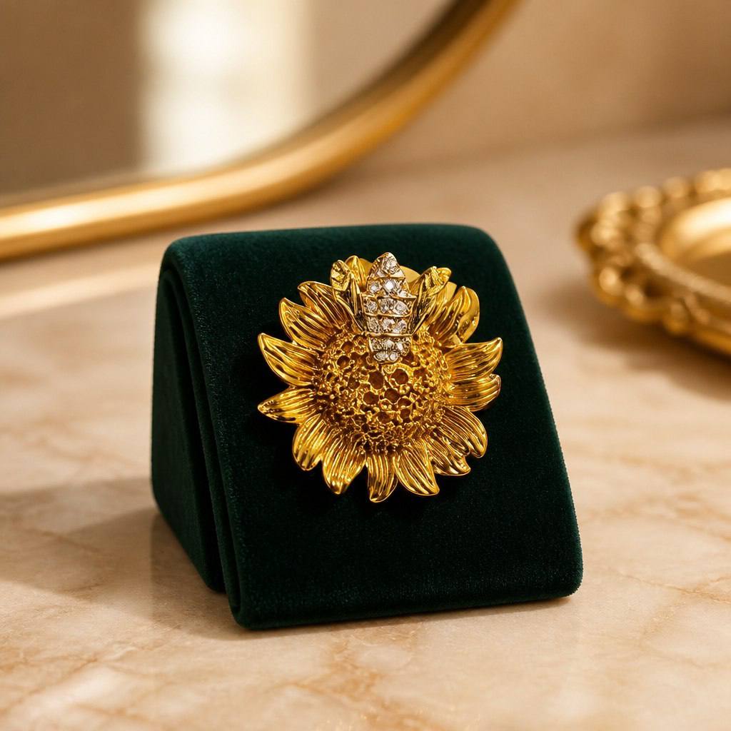 Brooch gold plated♥️
السعر ٥٠