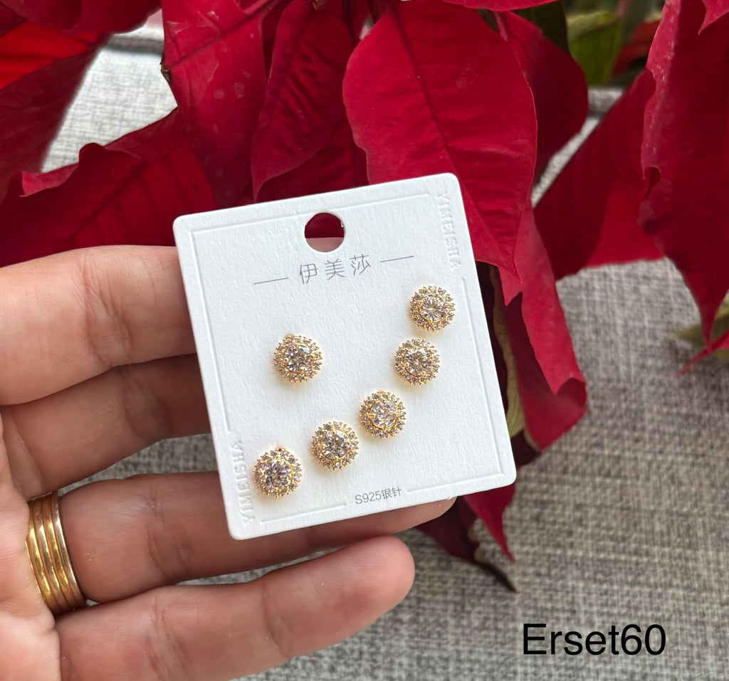 كارت ٣ حلق بلاتين سعر الكارت ٨٥ 💥💥(erset60)