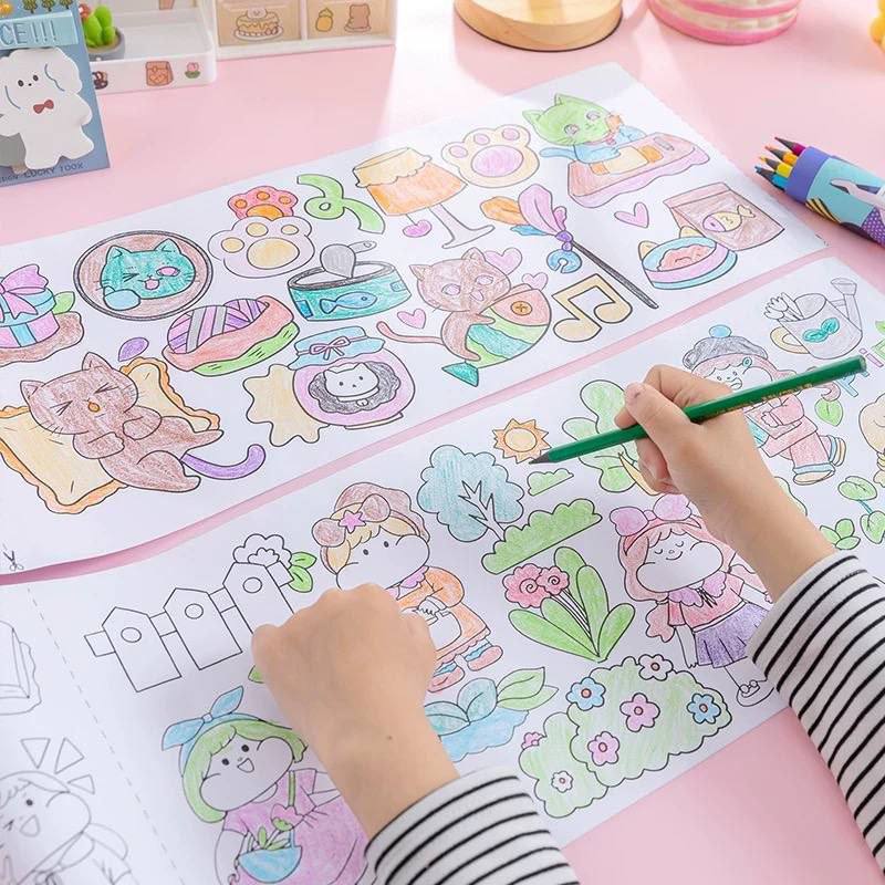 رول تلوين مستورد برسومات كيوت 🎨✨

مفرش التلوين اللي هايفرح الولاد والبنات 😍

✅ متوفر برسومات متعددة (عشوائي)
✅ مقاس: 2.20 متر * 30 سم

📦 المحتويات:
- علبة شيك
- ألوان مائية (8 ألوان)
- فرشاة رسم
- 2 قلم جل

🏷️ السعر ١٠٠