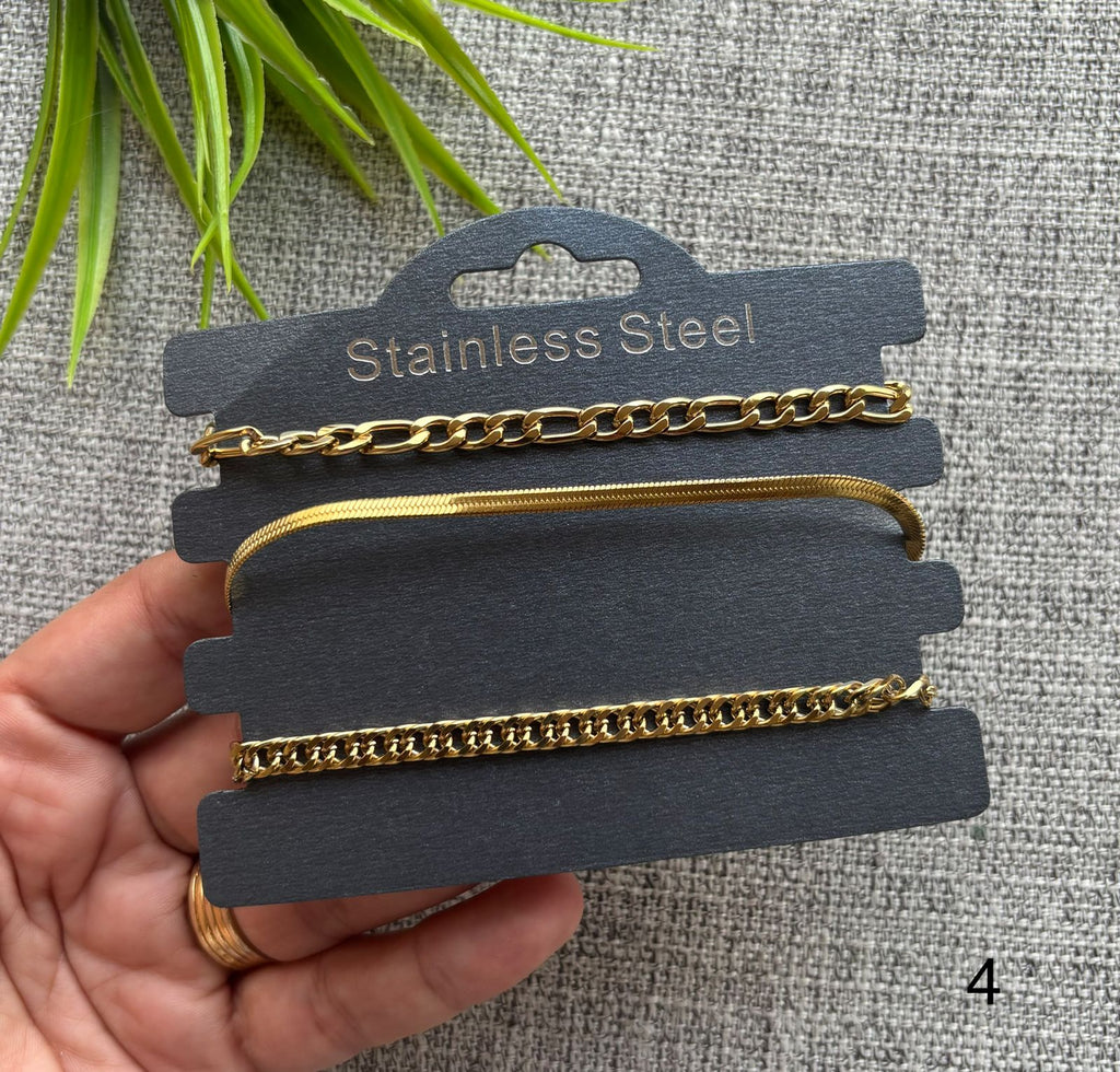طقم ٣ انسيالات منفصلين stainless steel ✨️
السعر ١١٠🔥🔥🔥 ٤