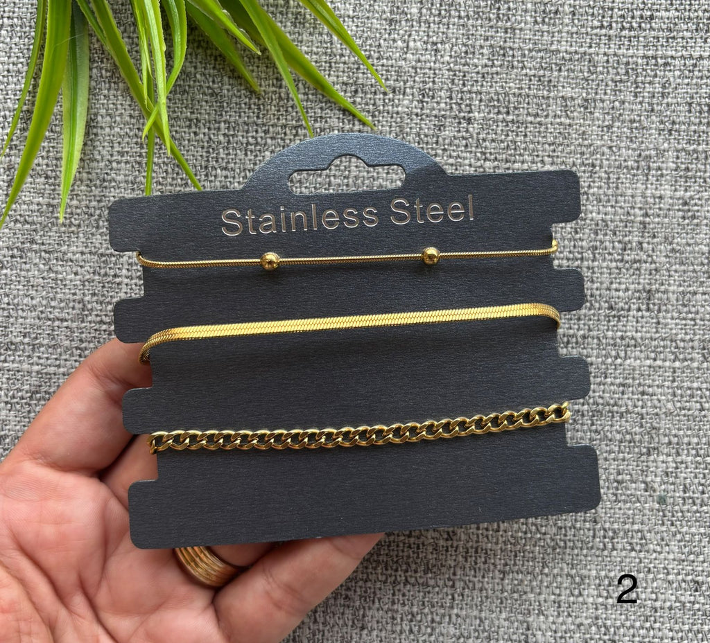 طقم ٣ انسيالات منفصلين stainless steel ✨️
السعر ١١٠🔥🔥🔥 ٢