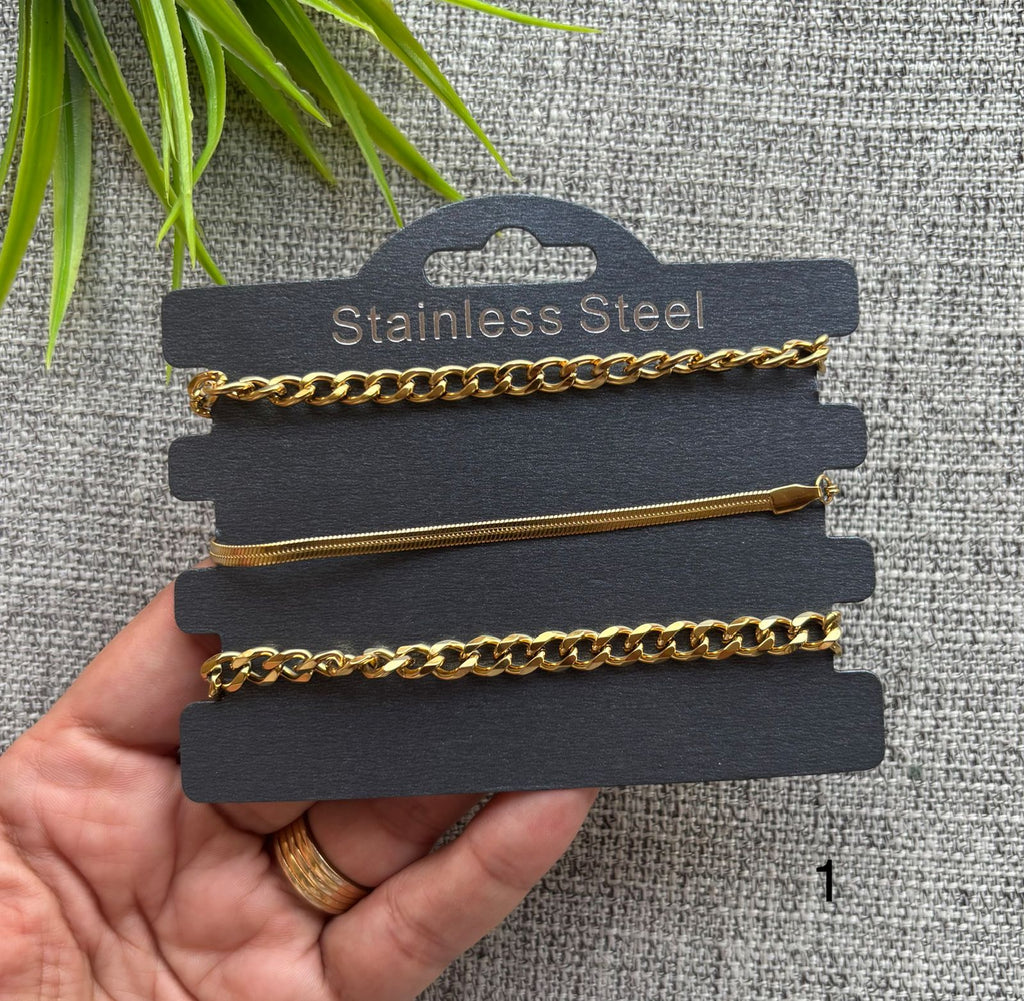 طقم ٣ انسيالات منفصلين stainless steel ✨️
السعر ١١٠🔥🔥🔥 ١