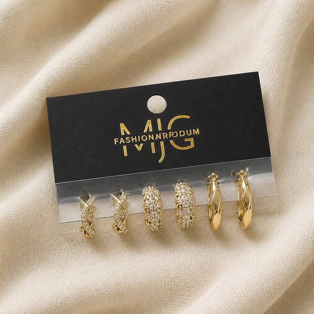 حلق مجموعه gold plated✨❤️
السعر ١٢٠ جديد