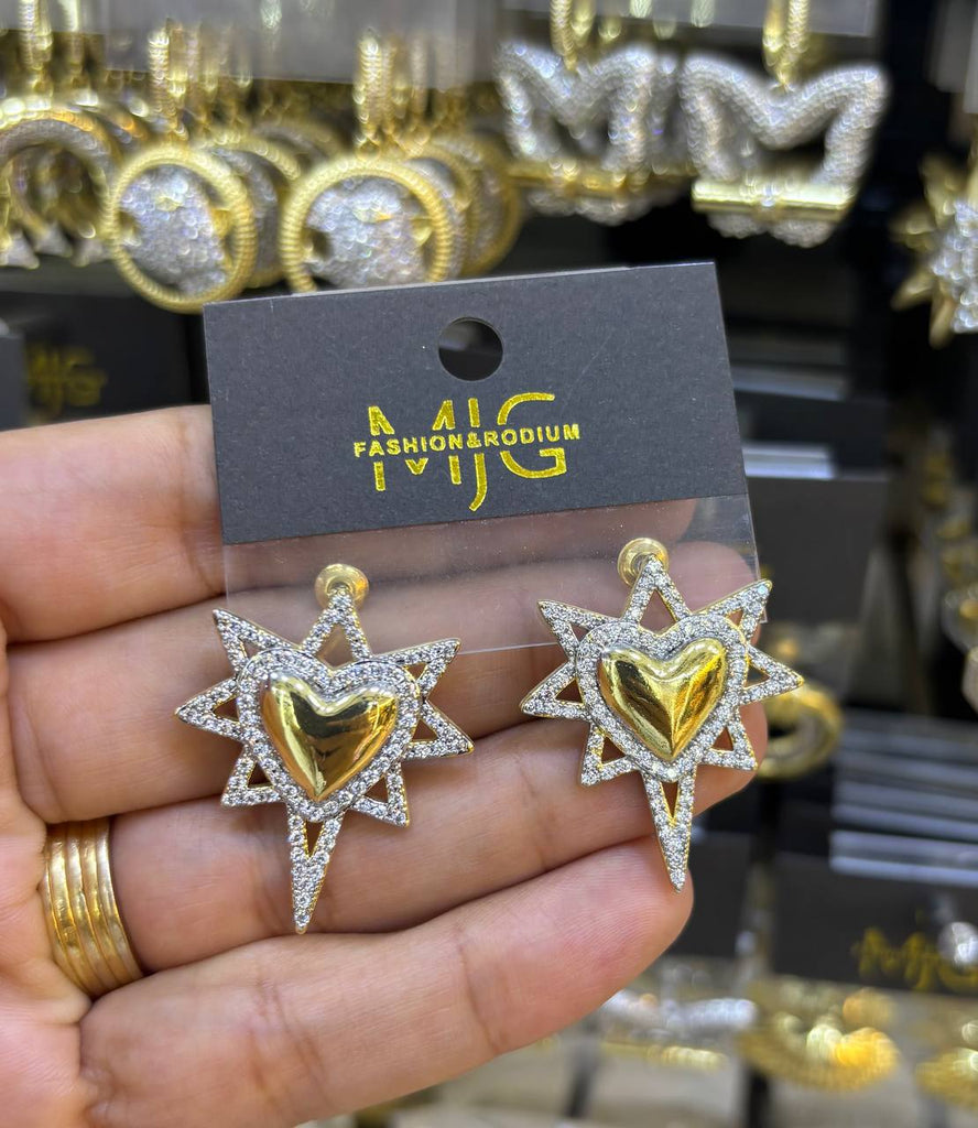 حلق سواريه gold plated السعر ١٠٠