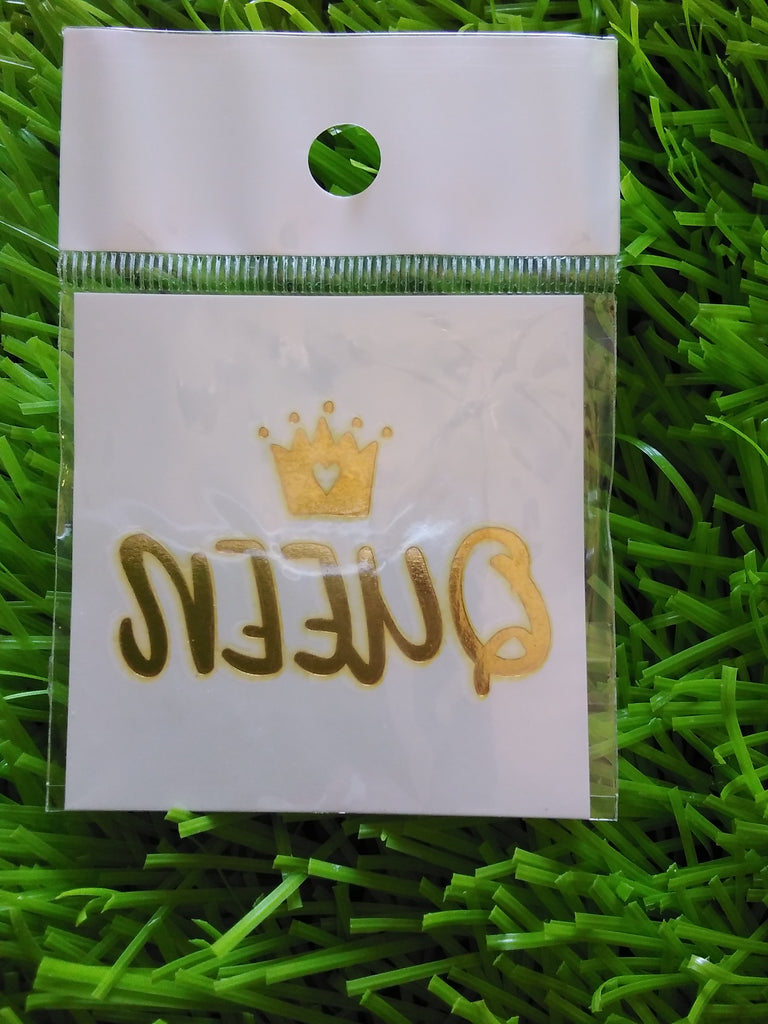 تاتو دهبي صغير السعر ٥